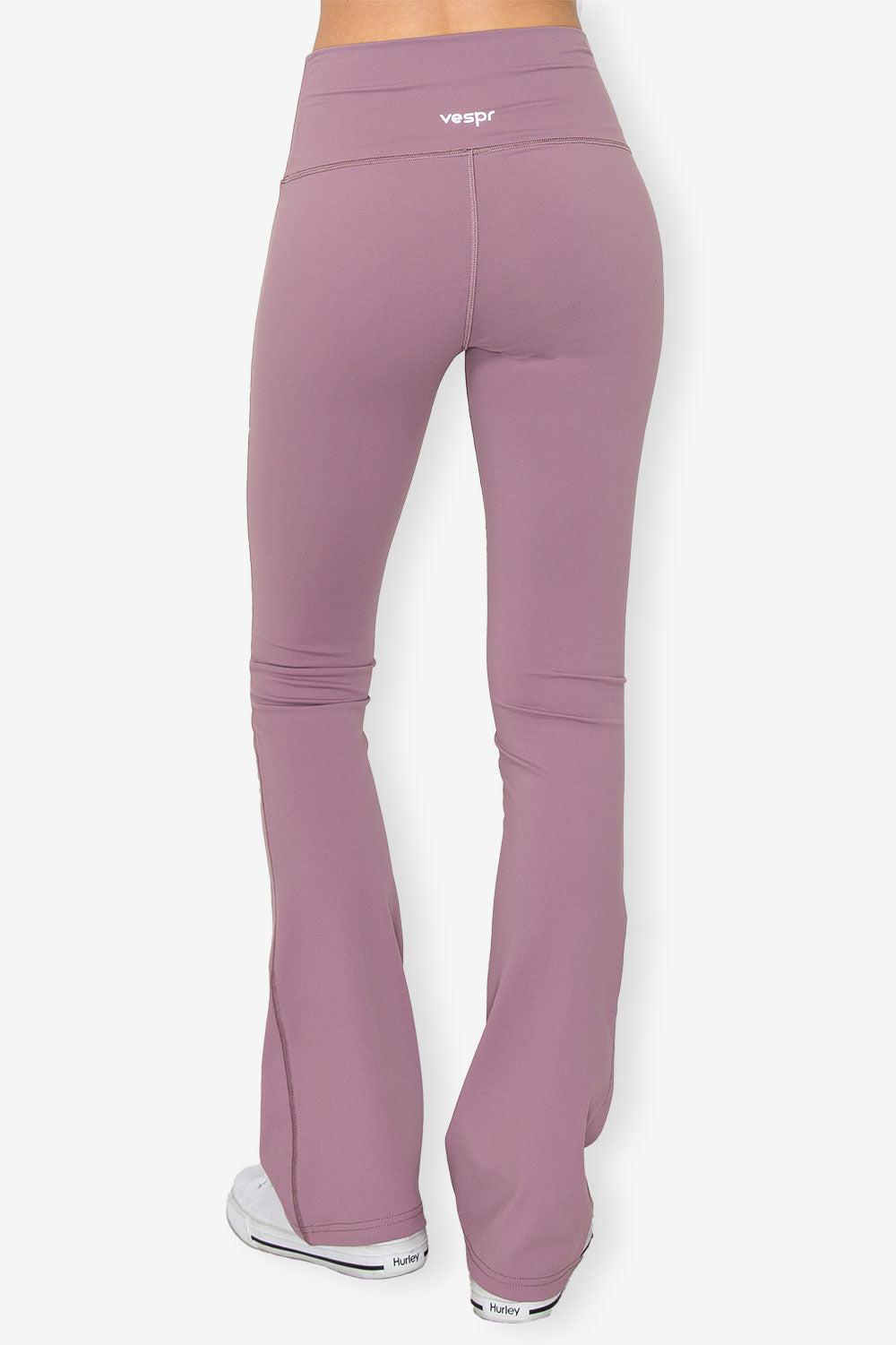 Flare Leggings - Ube Lavender - back