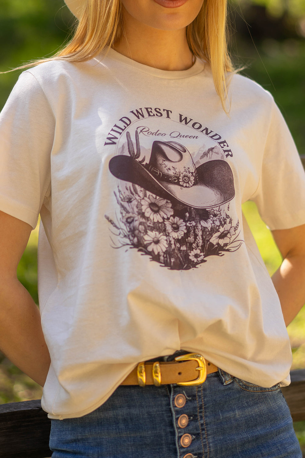 Rodeo Queen Western Graphic T-Shirt