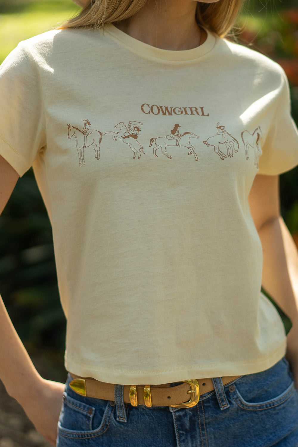 Cowgirl Western Graphic T-Shirt