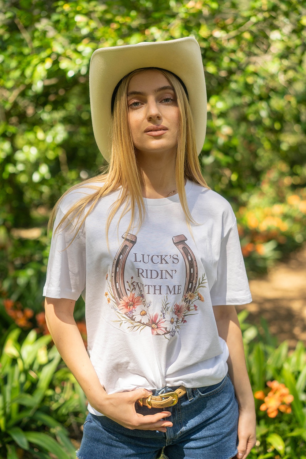 Luck’s Ridin’ With Me Graphic T-Shirt