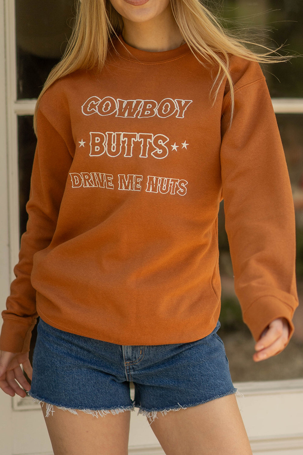 Cowboy_Butts_Drive_Me_Nuts_Rust_Embroidered_Sweatshirt_CU