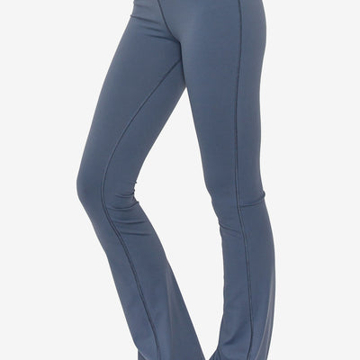 Flare Leggings - Midnight Blue - 3/4 view