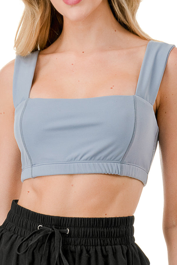 
                      
                        VESPR Double Layered Sports Bra with Thick Straps DETAIL
                      
                    