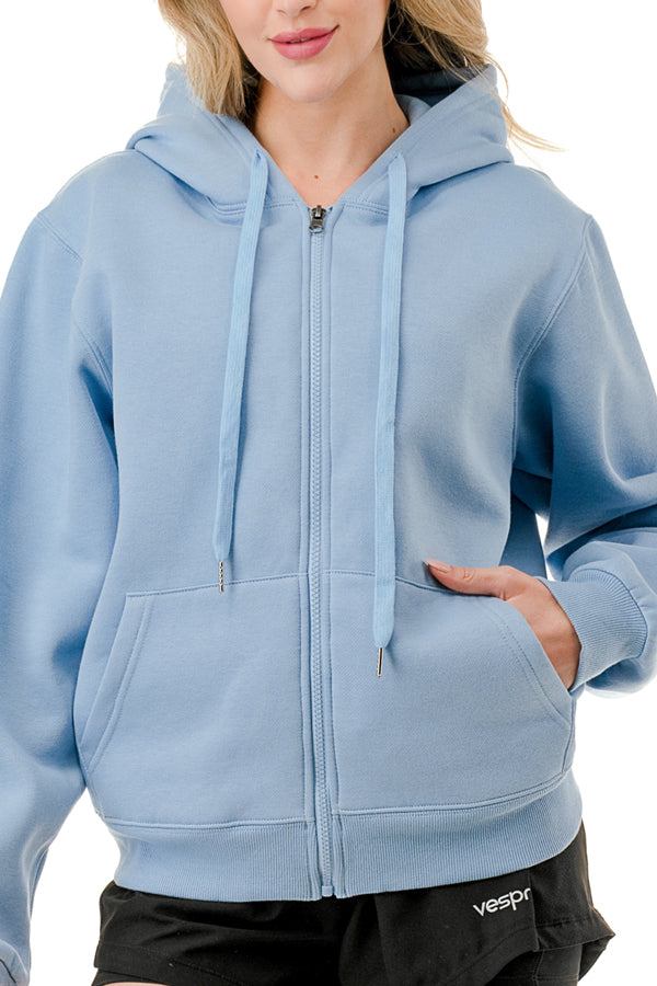 
                      
                        VESPR Heavy Weight Fleece Zip Up Sweatshirt DETAIL
                      
                    