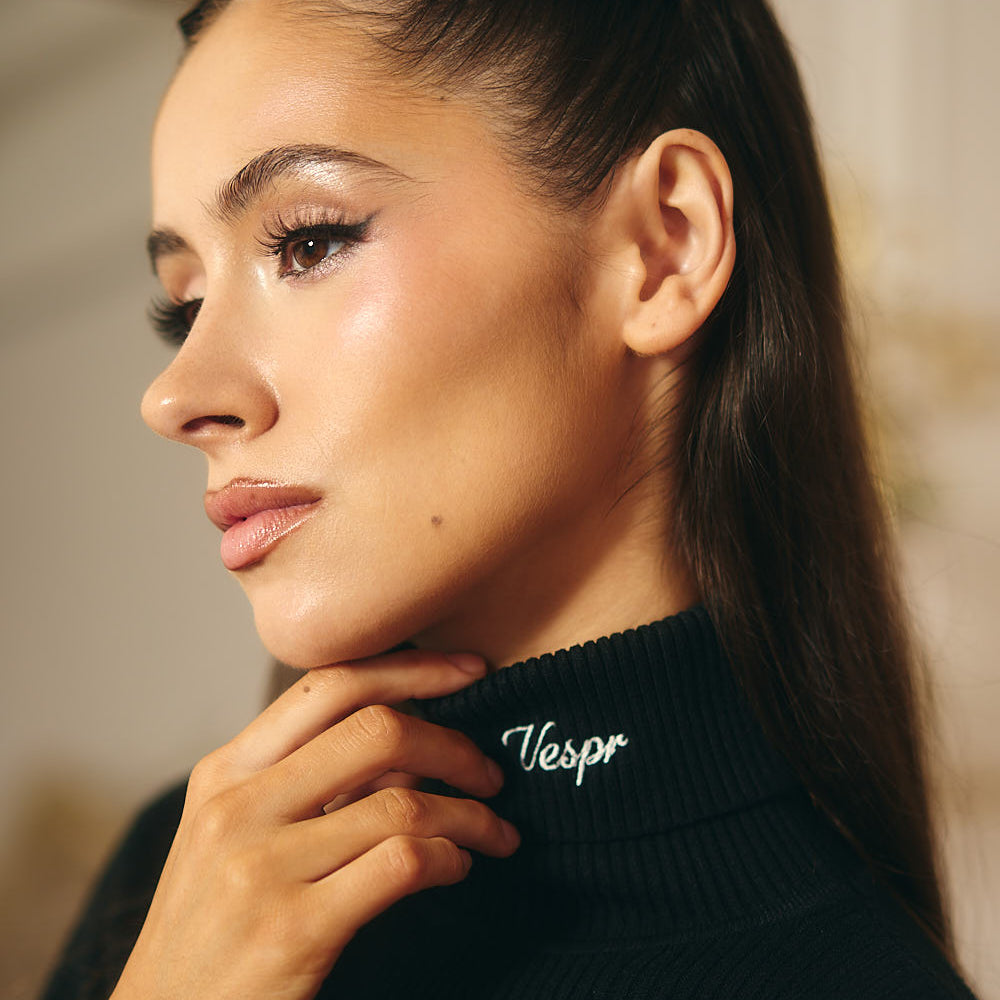 
                      
                        Ribbed Turtleneck Sweater - Golf Base Layer for Fall/Winter
                      
                    