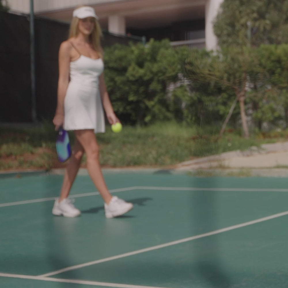 
                      
                        Load and play video in Gallery viewer, Contrast Tennis Dress
                      
                    